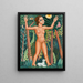 Der Traum von Maria - Georg Schrimpf — gerahmtes Bild an der Wand