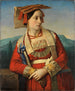 Portrait einer jungen römischen Frau - Georg Wilhelm Fasel — Ansicht des Kunstwerks