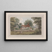 Haus am Hyde Park - George Arnald — gerahmtes Bild an der Wand