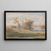 Alter britischer Lager im Bulstrode Park - George Arthur Fripp — gerahmtes Bild an der Wand