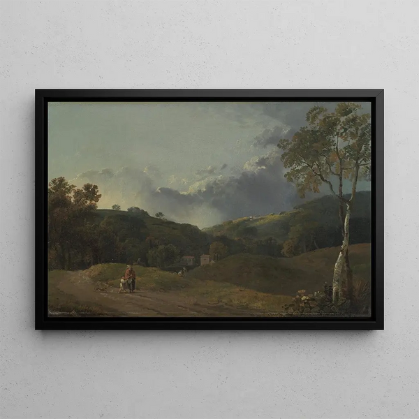 George Barret - Landscape with Cottagers.webp