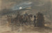 Camp à Chobham 1853 mit Offizieren und Wache - George Bryant Campion — Ansicht des Kunstwerks