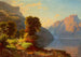 Ansicht eines Sees in den Bergen - George Caleb Bingham — Ansicht des Kunstwerks