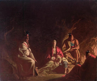 Capturé par des Indiens - George Caleb Bingham — Ansicht des Kunstwerks