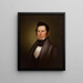 General Richard Gentry - George Caleb Bingham — gerahmtes Bild an der Wand