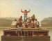 Les joyeux bateliers - George Caleb Bingham — Ansicht des Kunstwerks