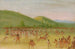 Spiel der Bälle der Choctaw - George Catlin — Ansicht des Kunstwerks