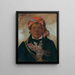 BdA-Sin Chef de la tribu - George Catlin — gerahmtes Bild an der Wand