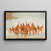 Danse de découverte Sac et Fox - George Catlin — gerahmtes Bild an der Wand