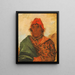 Ee-Mat-L King Phillip Zweiter Chef - George Catlin — gerahmtes Bild an der Wand