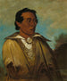 Keennekuk, Erster Mann, Stammesführer - George Catlin — Ansicht des Kunstwerks