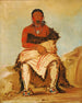 Lshahlestwhix Man Chief, un républicain Pawnee - George Catlin — Ansicht des Kunstwerks