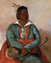 Msholatbbee Derjenige, der den Häuptling ausschaltet und tötet - George Catlin — Ansicht des Kunstwerks