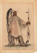 Mah-To-Toh-Pa, der Mandan-Häuptling - George Catlin — Ansicht des Kunstwerks