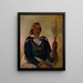 Ni-c-man La Réponse Deuxième Chef - George Catlin — gerahmtes Bild an der Wand
