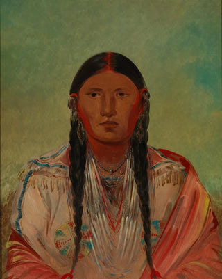 George Catlin - RuTonWeeMe Pigeon On The Wing.webp