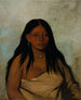 Sh-De-Ah Wild Sage, eine Frau aus Wichita - George Catlin — Ansicht des Kunstwerks