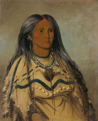George Catlin - ShaKKa Mint a Pretty Girl.webp