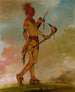 Shin-Ga-Ws-Sa Bel Oiseau - George Catlin — Ansicht des Kunstwerks