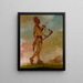 Shin-Ga-Ws-Sa Bel Oiseau - George Catlin — gerahmtes Bild an der Wand