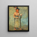 Span-E-O-Ne-Kaw l'Espagnol - George Catlin — gerahmtes Bild an der Wand