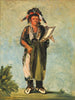 WahKnZeKaw der Schlange - George Catlin — Ansicht des Kunstwerks