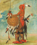 Piste des Bären WhPaKoLsKuk - George Catlin — Ansicht des Kunstwerks