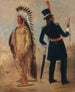 WiJnJon Pigeons Egg Head La lumière allant et revenant de Washington - George Catlin — Ansicht des Kunstwerks