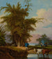 Ein Landschaft in Macao mit einem Hirten und Vieh, das eine Bambusplantage im Hintergrund tränkt - George Chinnery — Ansicht des Kunstwerks