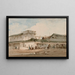 Madras, eine Straßenszene - George Chinnery — gerahmtes Bild an der Wand