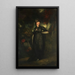 Madame Whaley - George Chinnery — gerahmtes Bild an der Wand