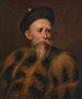 Portrait eines Händlers aus Hongkong in Winterkleidung - George Chinnery — Ansicht des Kunstwerks