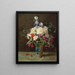 Blumenvasen - George Cochran Lambdin — gerahmtes Bild an der Wand