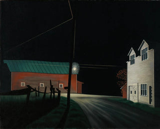 Lebendiges Licht an den Ecken von Russell - George Copeland Ault — Ansicht des Kunstwerks