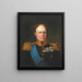 Portrait des Zaren Alexander I. von Russland - Manière de George Dawe — gerahmtes Bild an der Wand