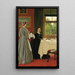 Thé de l'après-midi - George Dunlop Leslie — gerahmtes Bild an der Wand