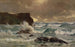 Eine unruhige See bei Moeraki - George Edmund Butler — Ansicht des Kunstwerks