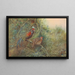 Wildes Huhn von Java - George Edward Lodge — gerahmtes Bild an der Wand