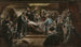 Edwin White signiert den Pakt in der Kabine des Mayflower - George Edward Perine — Ansicht des Kunstwerks