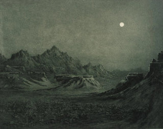 Nacht in Arizona - George Elbert Burr — Ansicht des Kunstwerks