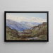 Seit dem oberen Teil von PontyPant - George Elbert Burr — gerahmtes Bild an der Wand