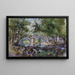 Altes Brücke bei Betws-y-Coed, Nordwales - George Elbert Burr — gerahmtes Bild an der Wand