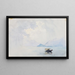 Regen in Bellagio - George Elbert Burr — gerahmtes Bild an der Wand
