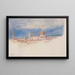 Vue de San Miniato, Florence - George Elbert Burr — gerahmtes Bild an der Wand