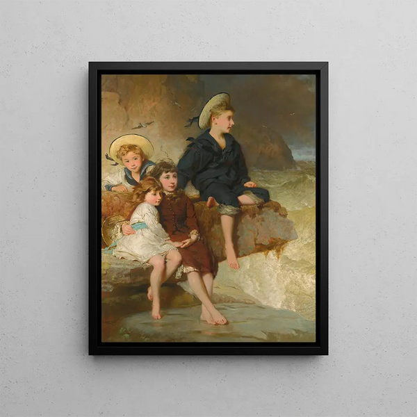 George Elgar Hicks - The Children Of Sir H Hussey Vivian.webp