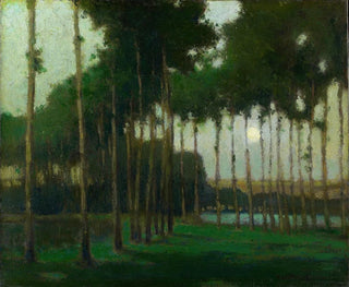 Landschaft bei Mondschein - George Elmer Browne — Ansicht des Kunstwerks