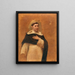 Portrait des Reverend Thomas Burke - George Francis Mulvany — gerahmtes Bild an der Wand