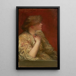 George Frederic Watts - Portrait study Fireside Stories.webp