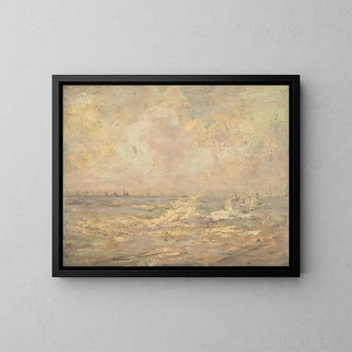 Meeres-Gemälde - George Grosvenor Thomas — gerahmtes Bild an der Wand