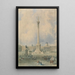 Trafalgar Square - George Hawkins — gerahmtes Bild an der Wand
